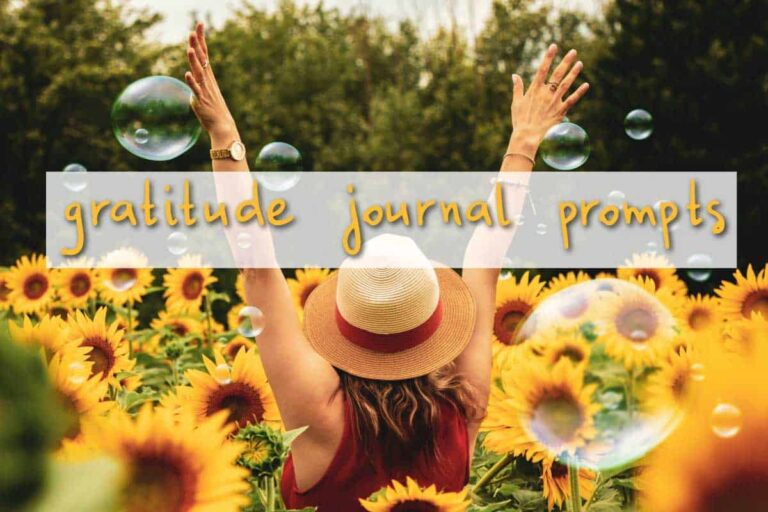 Gratitude Journal Prompts For an Entire Year